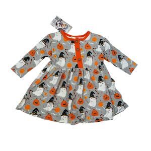 NWT Tesa Babe 9/12M Boo Twirl Dress